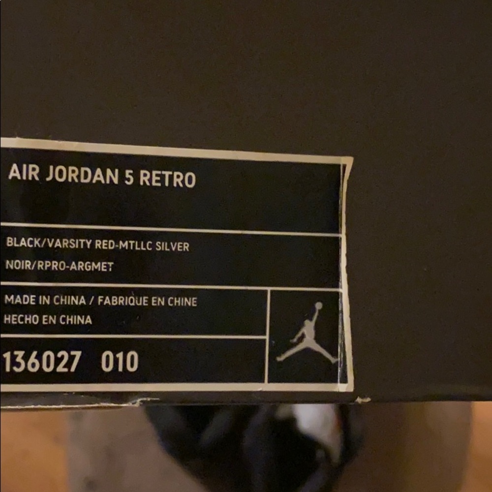 Jordan 5’s